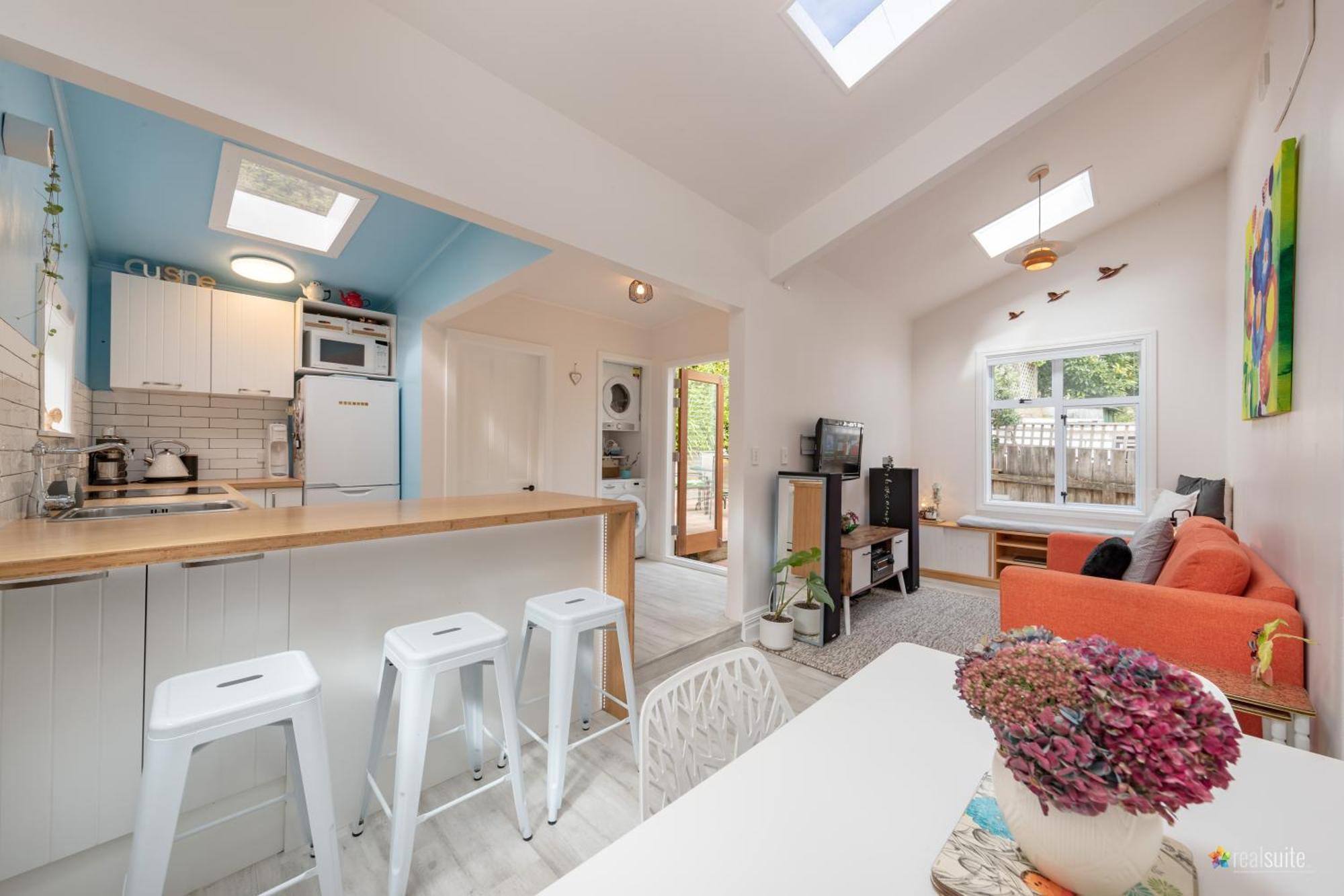 Peaceful & Private City Cottage With Carparks Wellington Exterior foto